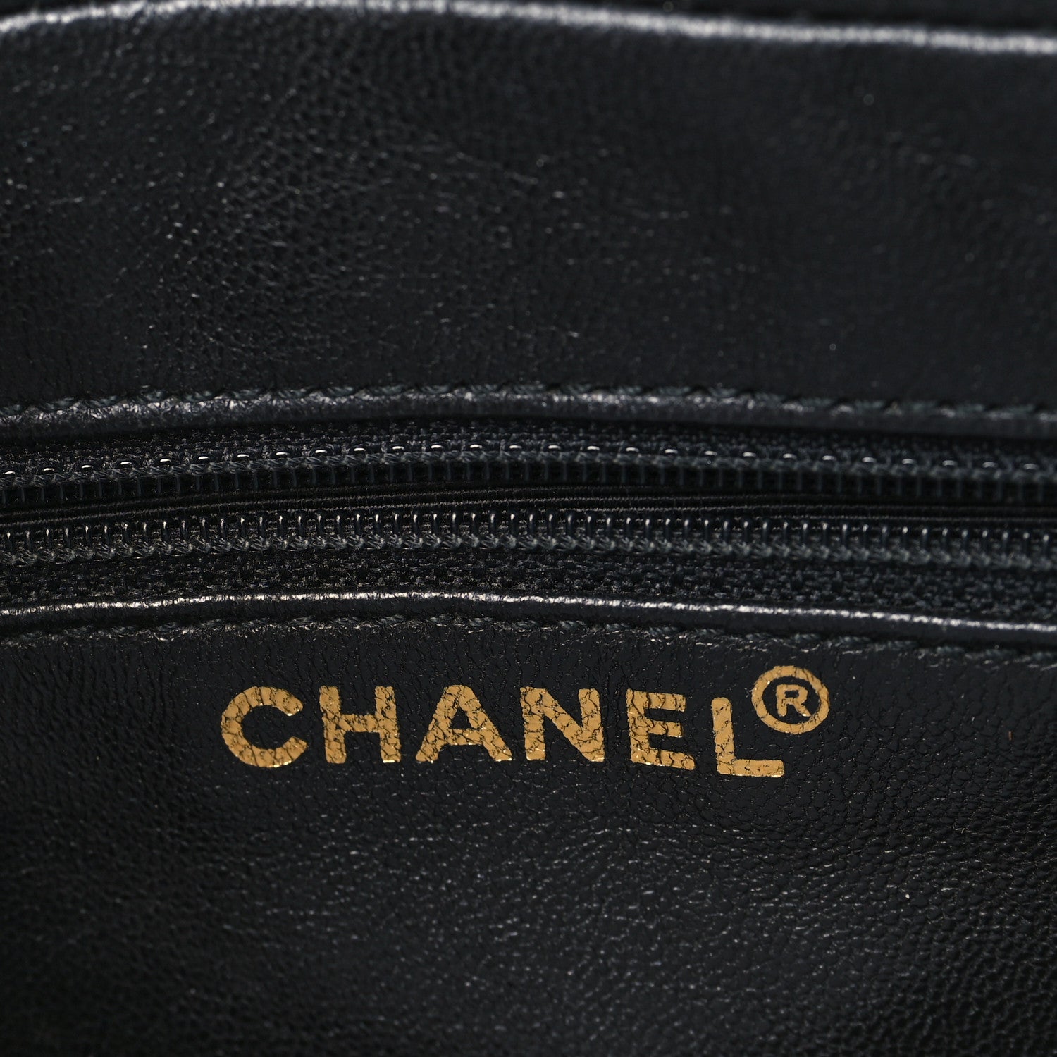 Chanel Lambskin Quilted Chocolate Bar Camera Case Black 6 of 12