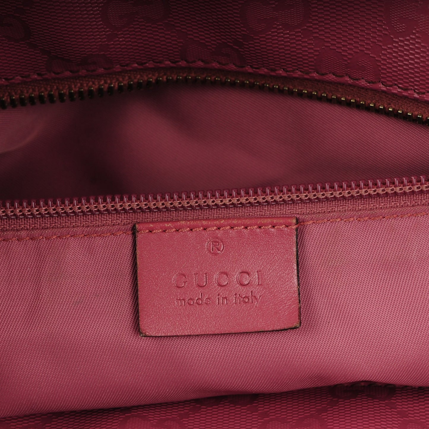 Imprime Monogram Medium Zippered Shopping Tote Vintage Rose
