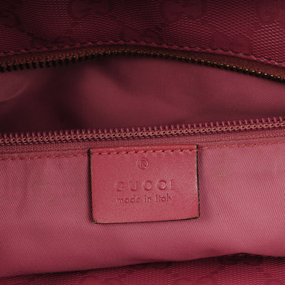 Gucci Imprime Monogram Medium Zippered Shopping Tote Vintage Rose 5 of 11