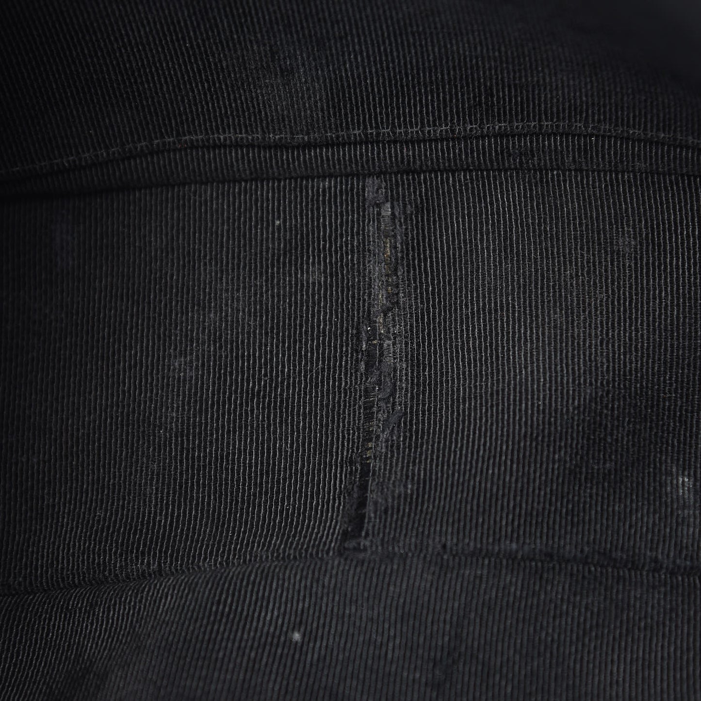 Calfskin Wild Stitch Jumbo Flap Black