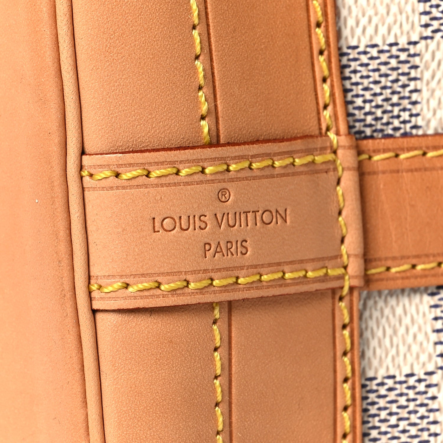 Louis Vuitton Damier Azur Noe 6 of 10
