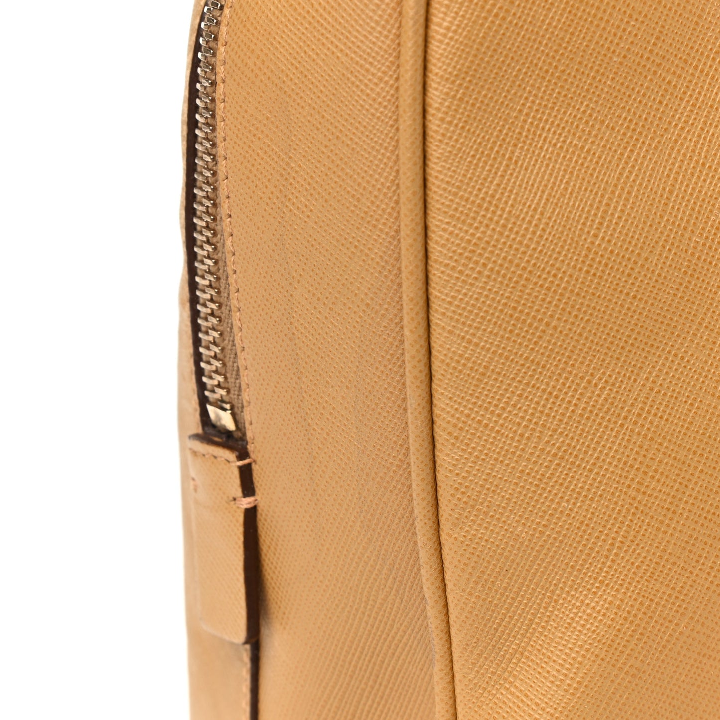 Saffiano Lux Bowler Caramel