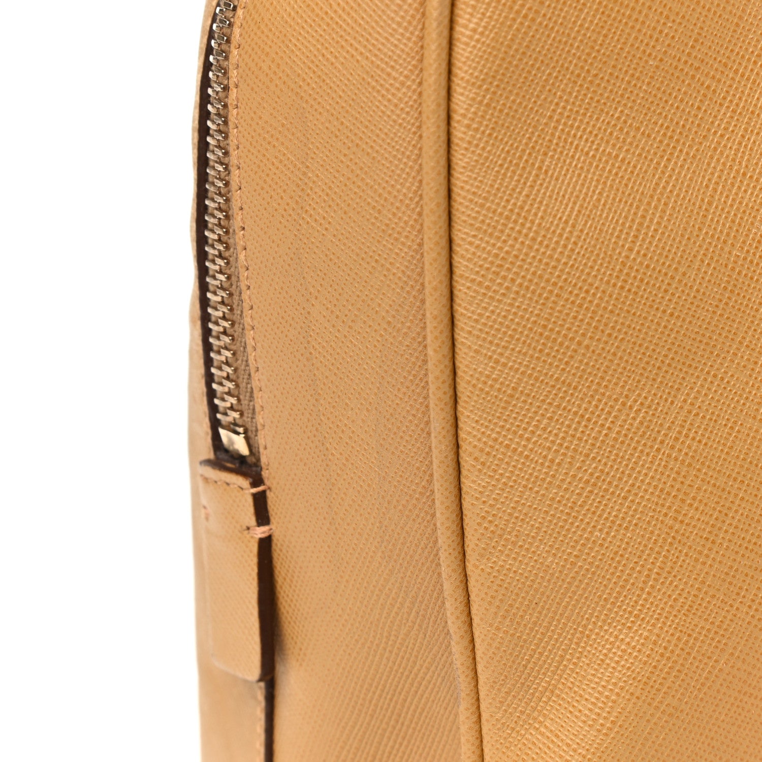 Prada Saffiano Lux Bowler Caramel 8 of 17
