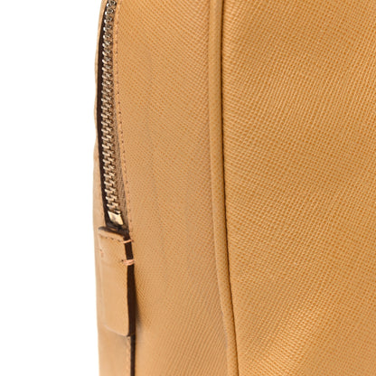 Prada Saffiano Lux Bowler Caramel 8 of 17