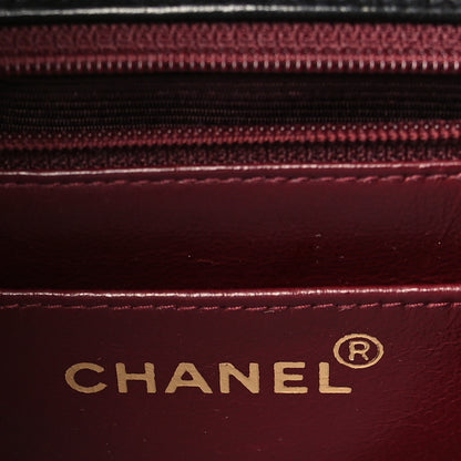 Chanel Lambskin Quilted Medium Single Flap Black 6 of 9
