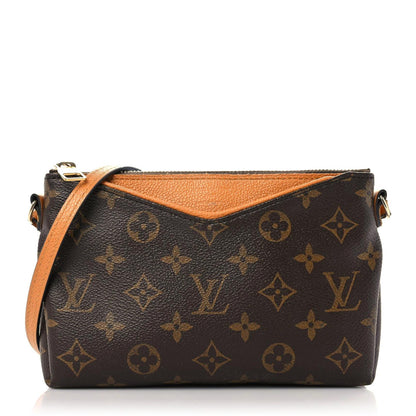 Louis Vuitton Monogram Pallas Clutch Saffron 1 of 16