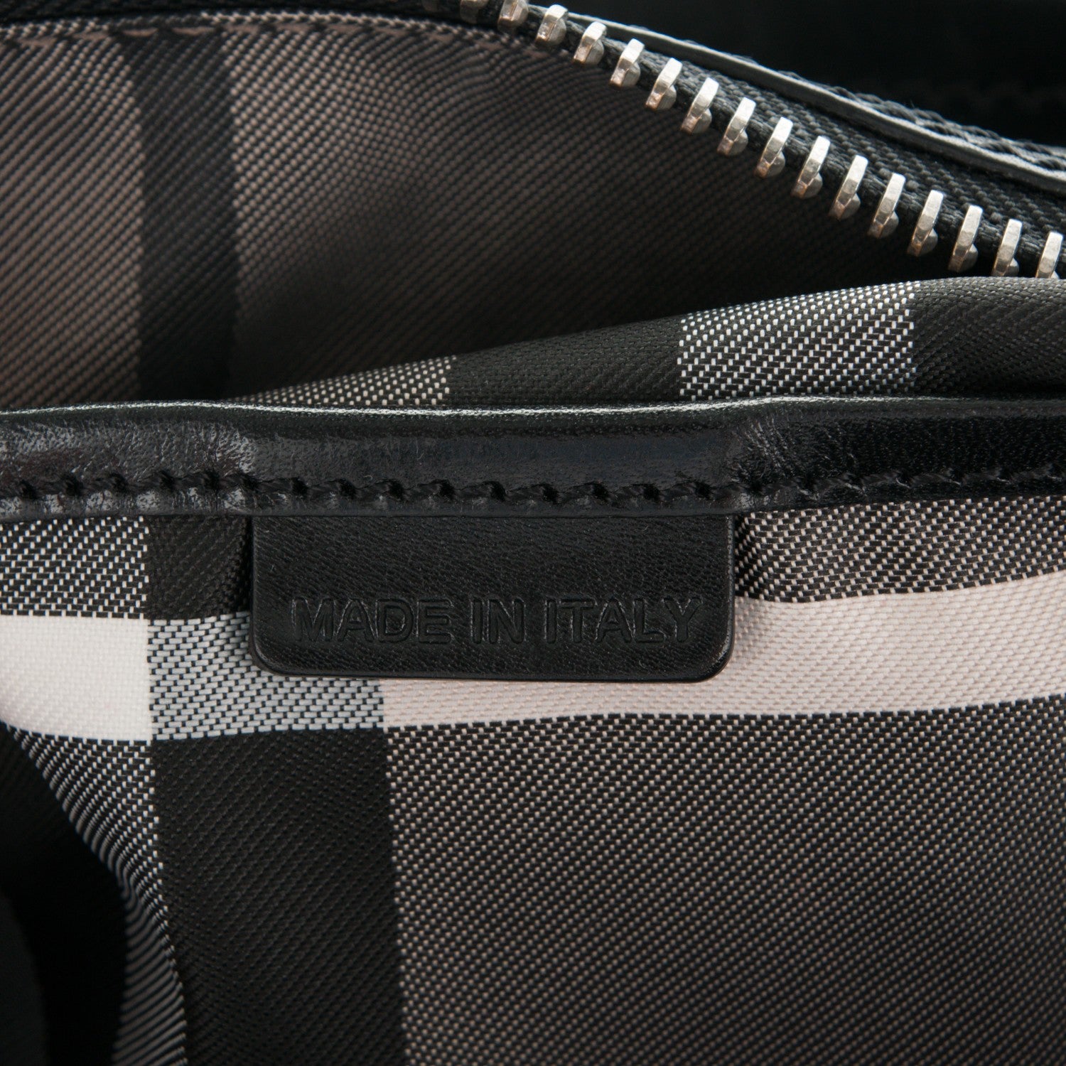 Burberry Prorsum Lambskin Studded Knight Satchel Black 7 of 8