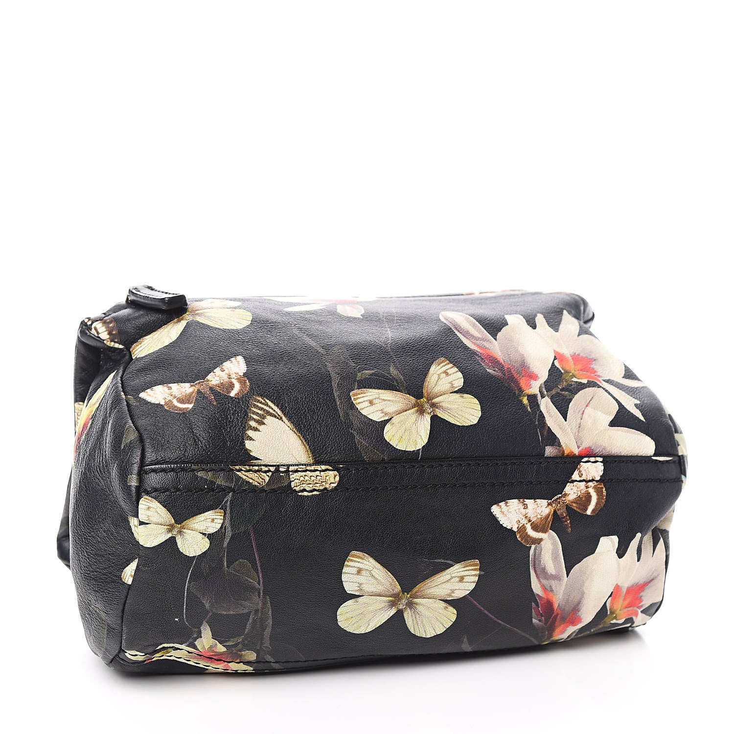 Givenchy Lambskin Magnolia and Moth Print Mini Pandora Black 4 of 10