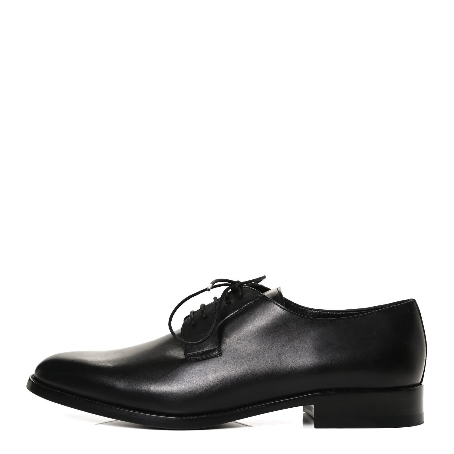 Saint Laurent Calfskin Mens Simon Derby Lace Up Shoes 41.5 Black 1 of 10