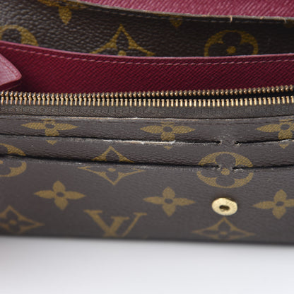 Louis Vuitton Monogram Emilie Wallet Fuchsia 9 of 17