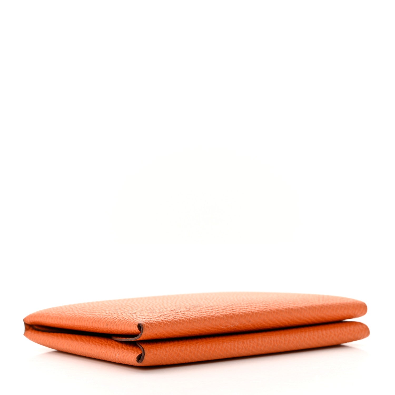 Hermes Epsom Calvi Duo Card Case Orange 4 of 9