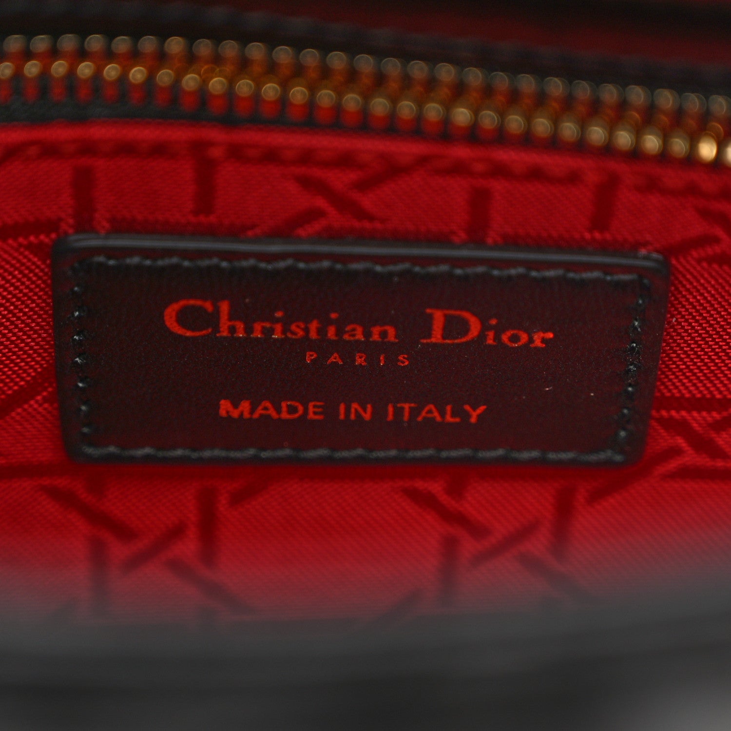 Christian Dior Lambskin Cannage Mini Lady Dior Black 6 of 10