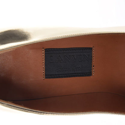 Lanvin Metallic Goatskin Pumps 36.5 Gold 9 of 11