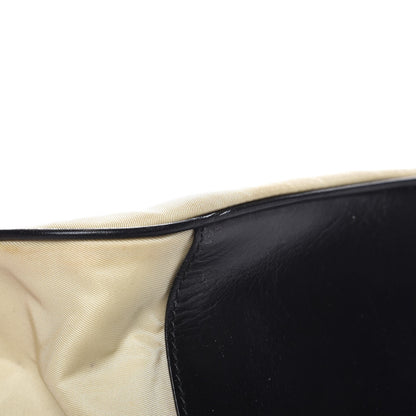 Prada Tessuto Nylon Vitello Small Bowling Bag Black 13 of 20