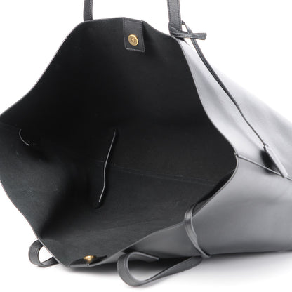 Saint Laurent Calfskin Large Shopping Tote Black 6 of 8