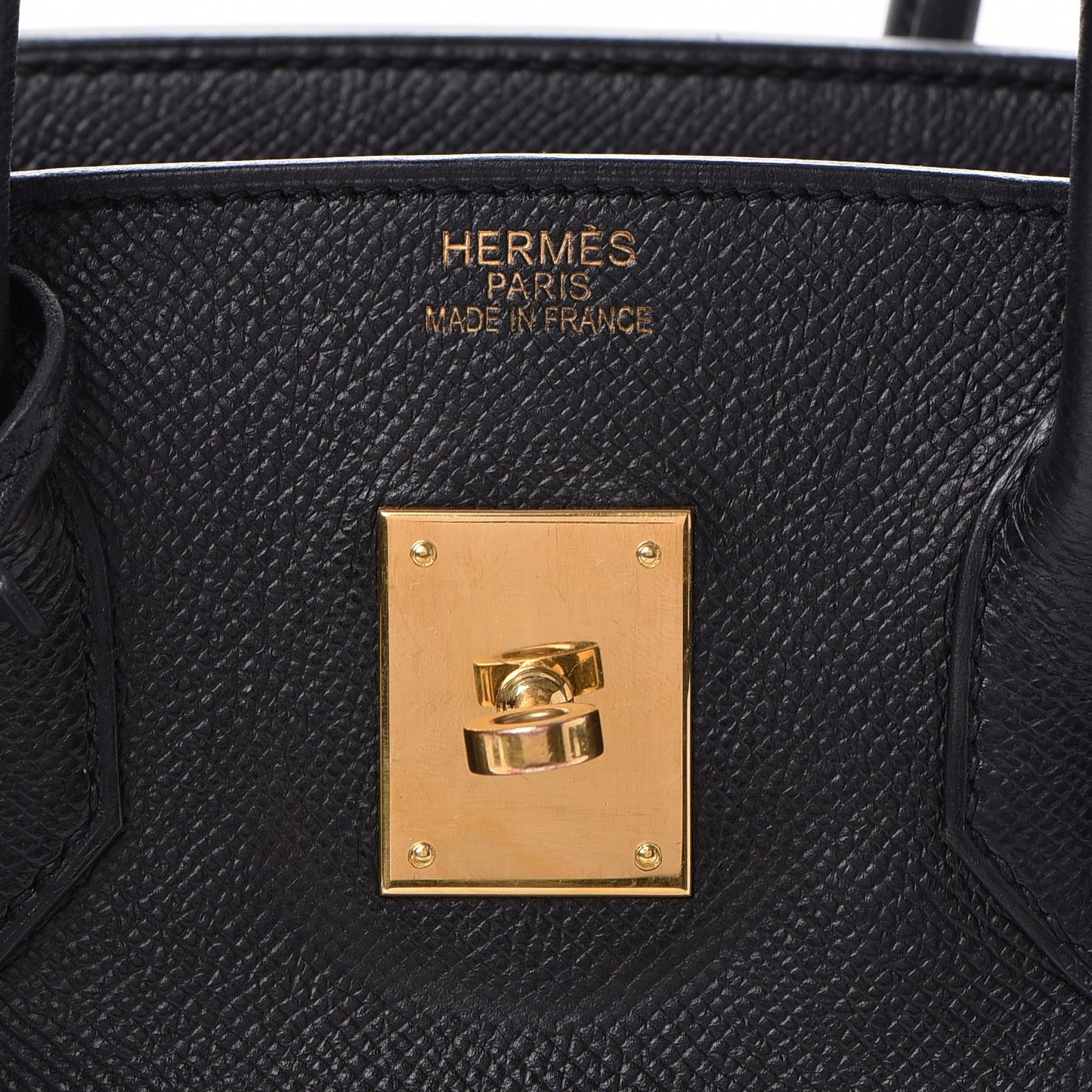 Epsom Birkin 35 Black