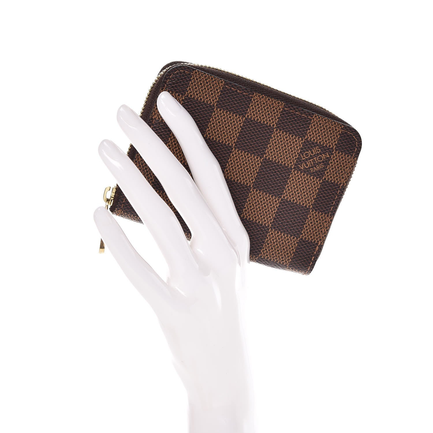 Louis Vuitton Damier Ebene Zippy Coin Purse 2 of 6
