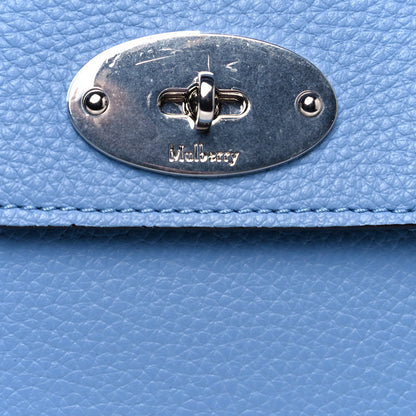 Mulberry Classic Grain Calfskin Small Bayswater Porcelain Blue 9 of 9