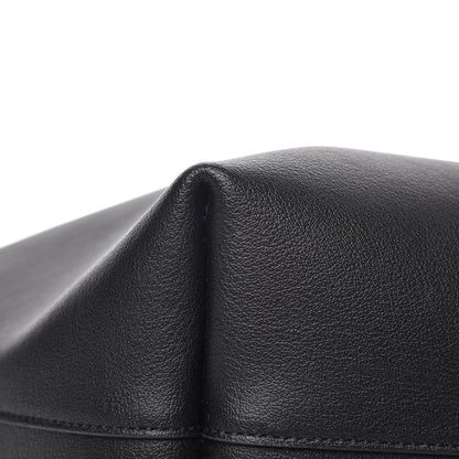 Saint Laurent Calfskin Large Shopping Tote Black 10 of 11