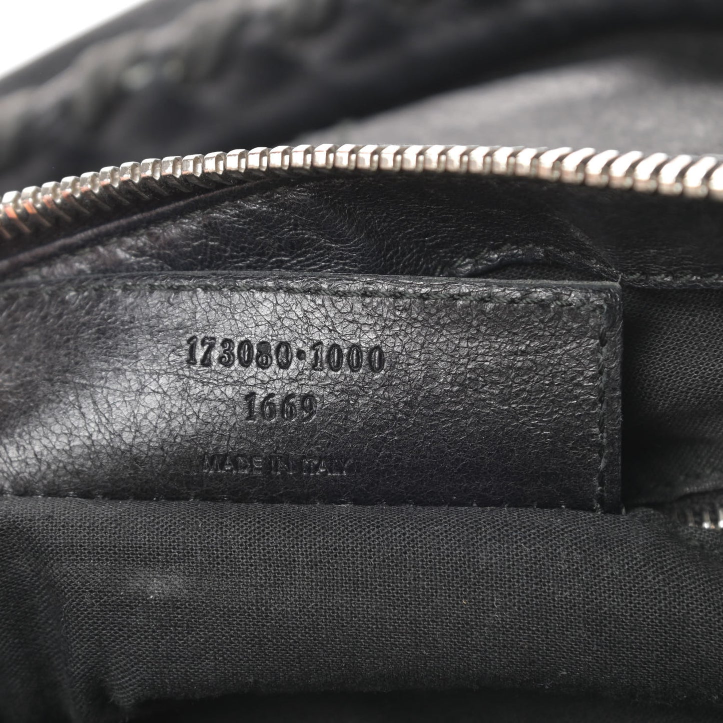 Agneau Giant 21 Silver Hardware Work Black