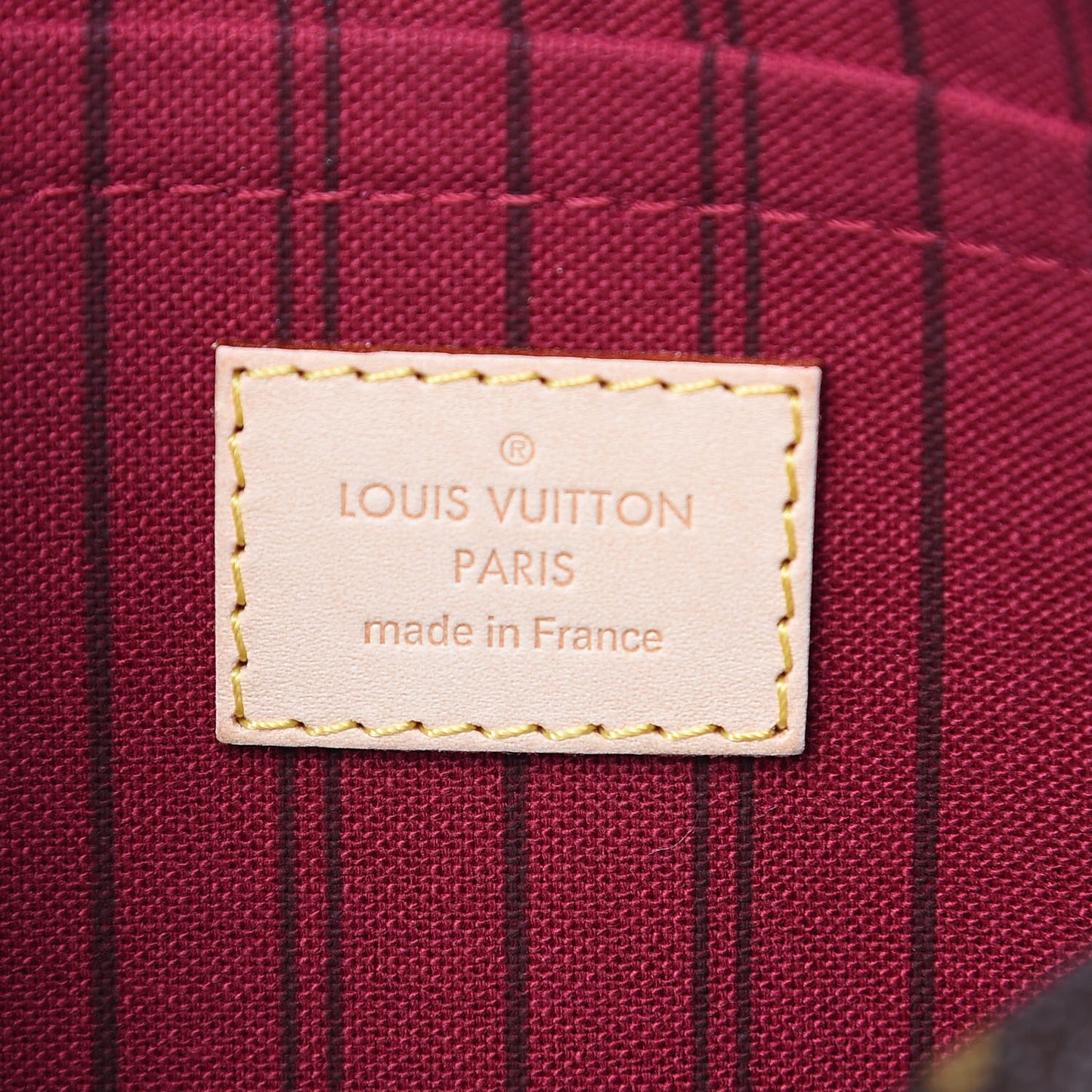 Monogram Neverfull MM GM Pochette Fuchsia
