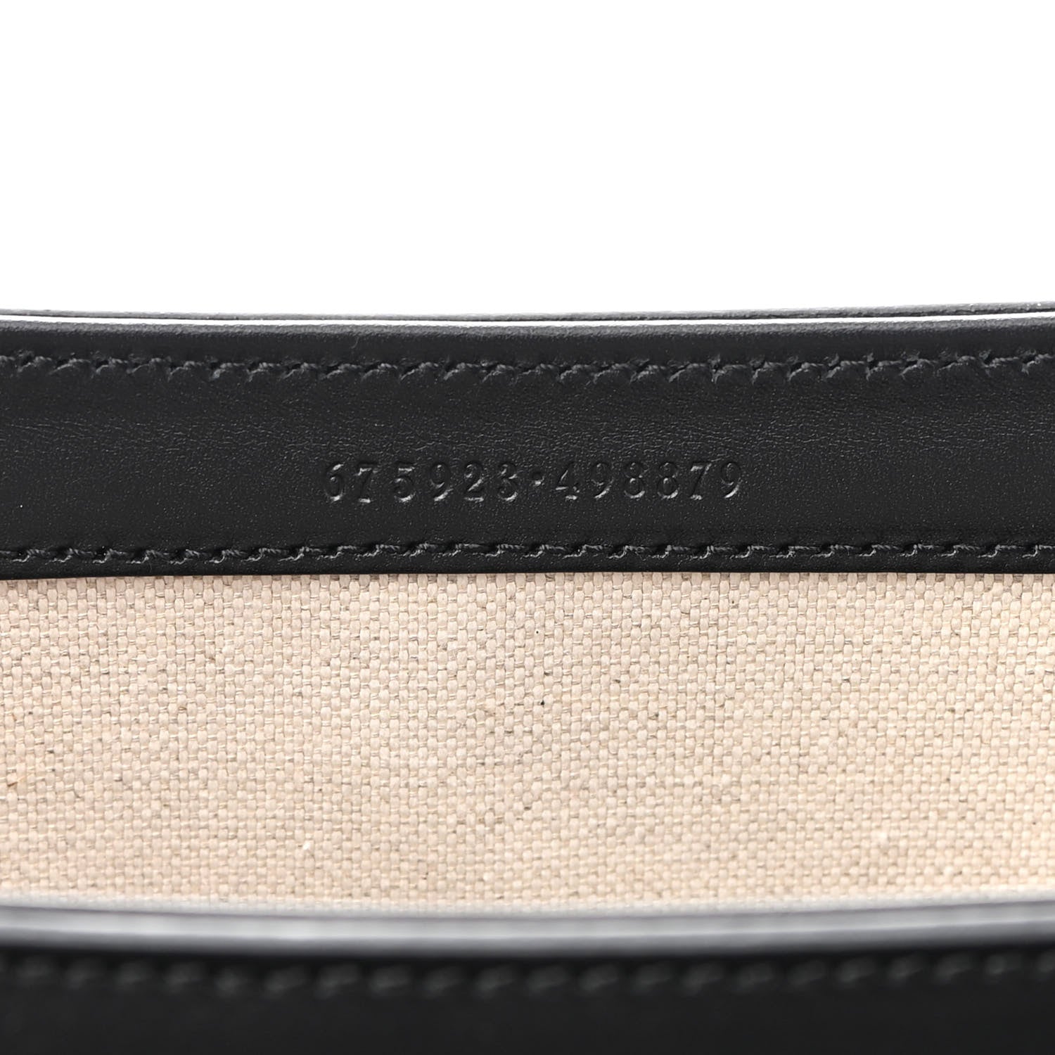 Gucci Charisma Calfskin Gucci Embossed Shoulder Flap Bag Black 7 of 10