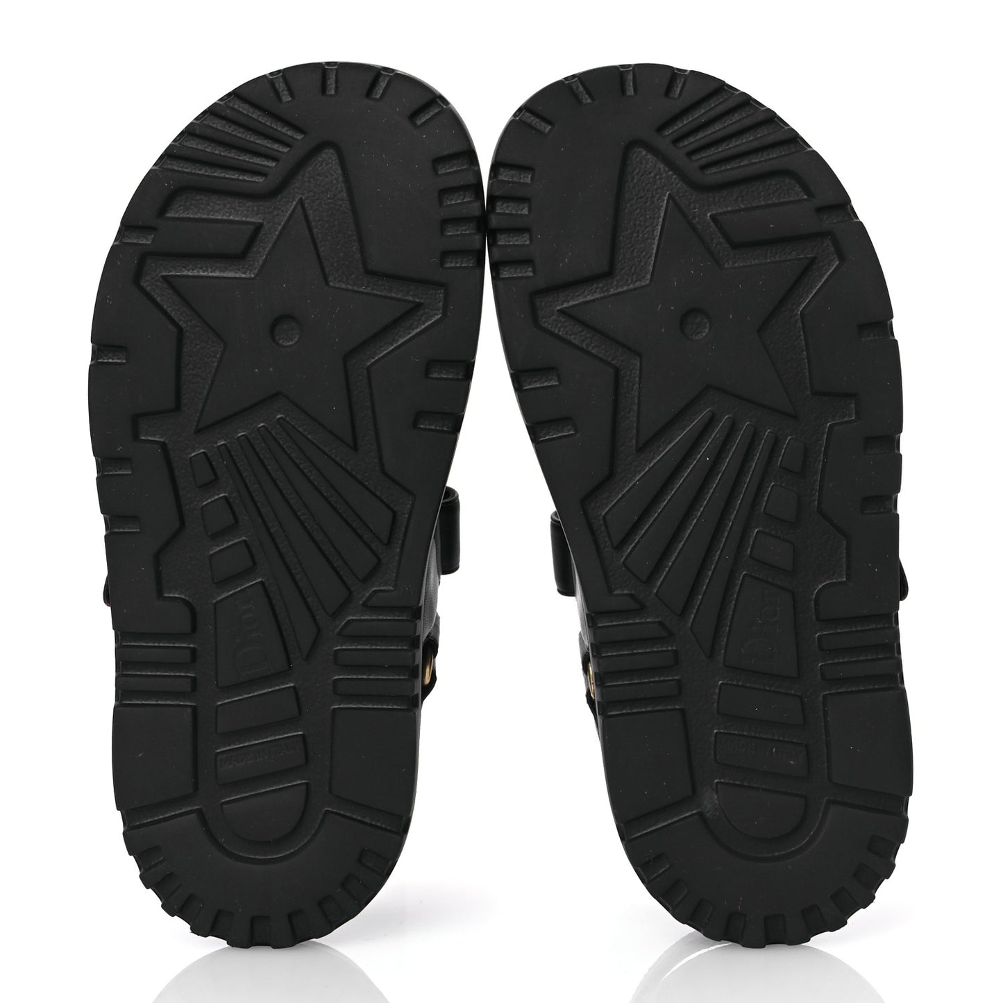 Lambskin Dioract 10mm Sandals 35 Black