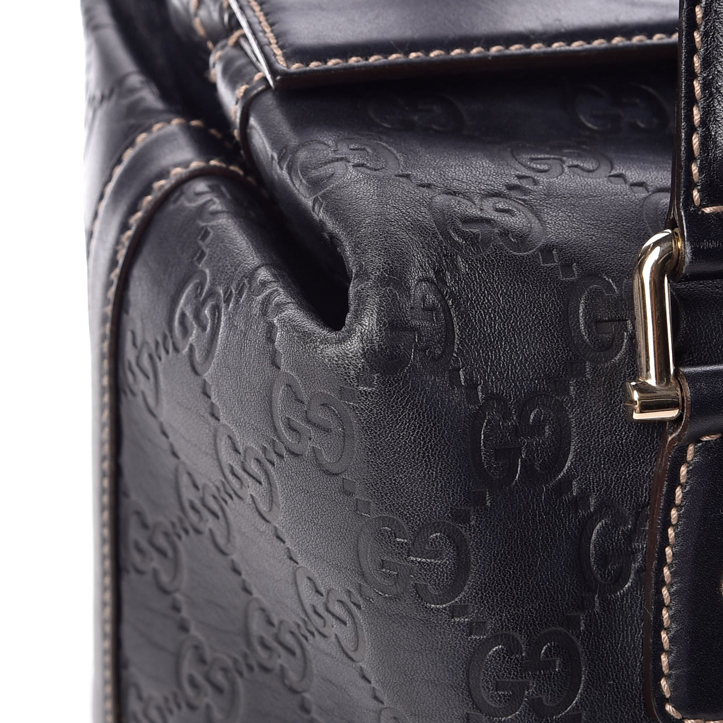 Guccissima Treasure Boston Black