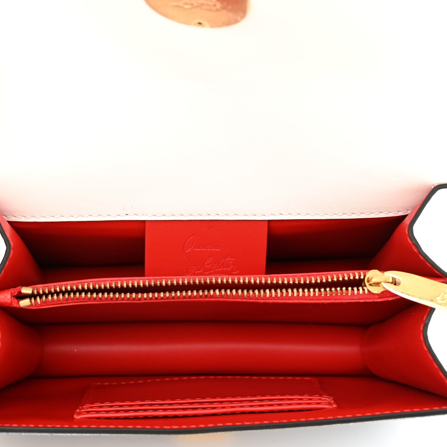 Christian Louboutin Glitter Calfskin Elisa Mini Shoulder Bag Multicolor Snow 5 of 13