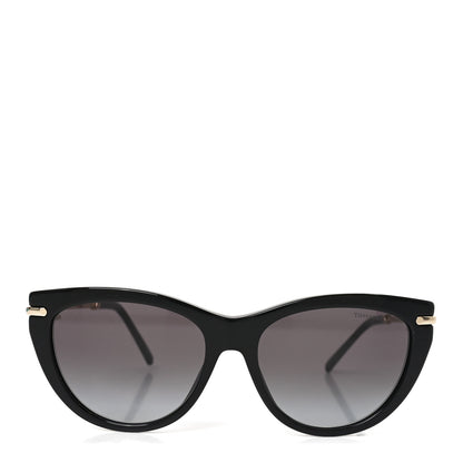 Tiffany Acetate Cat Eye Sunglasses TF4253 Black 2 of 7