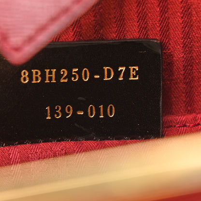 Fendi Vitello Elite Regular 2Jours Tote Rosso Scuro Ciliegia 7 of 12