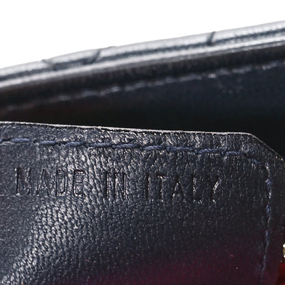 Christian Dior Lambskin Cannage Medium Lady Dior Navy Blue 7 of 11