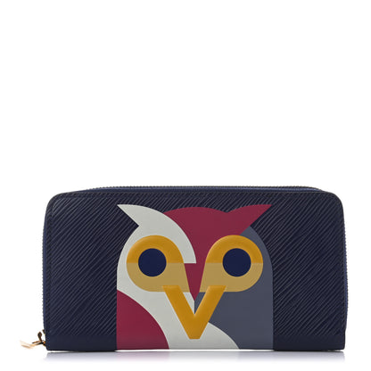 Louis Vuitton Epi Owl Zippy Wallet Iris 1 of 8
