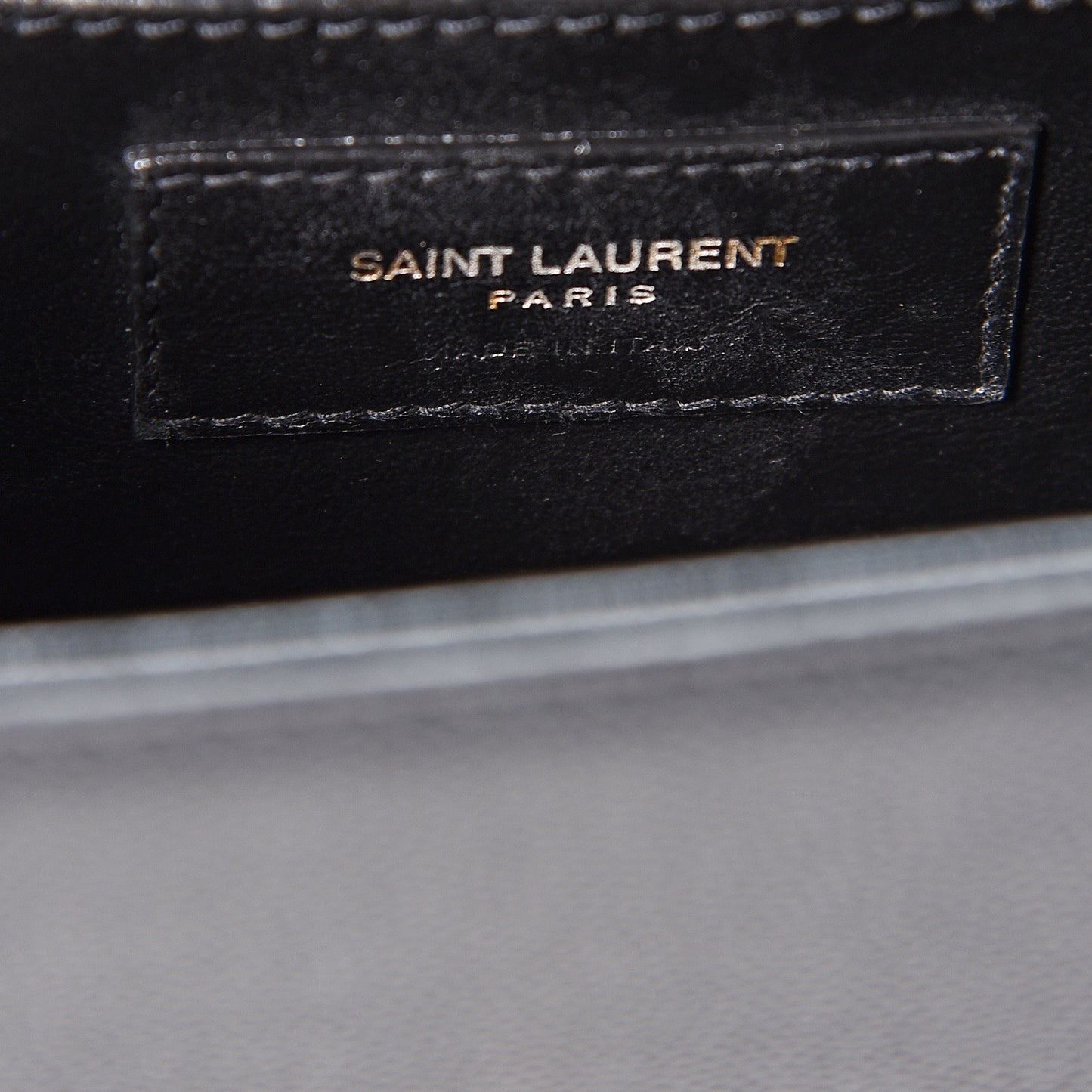 Grain De Poudre Small Monogram Kate Satchel Black