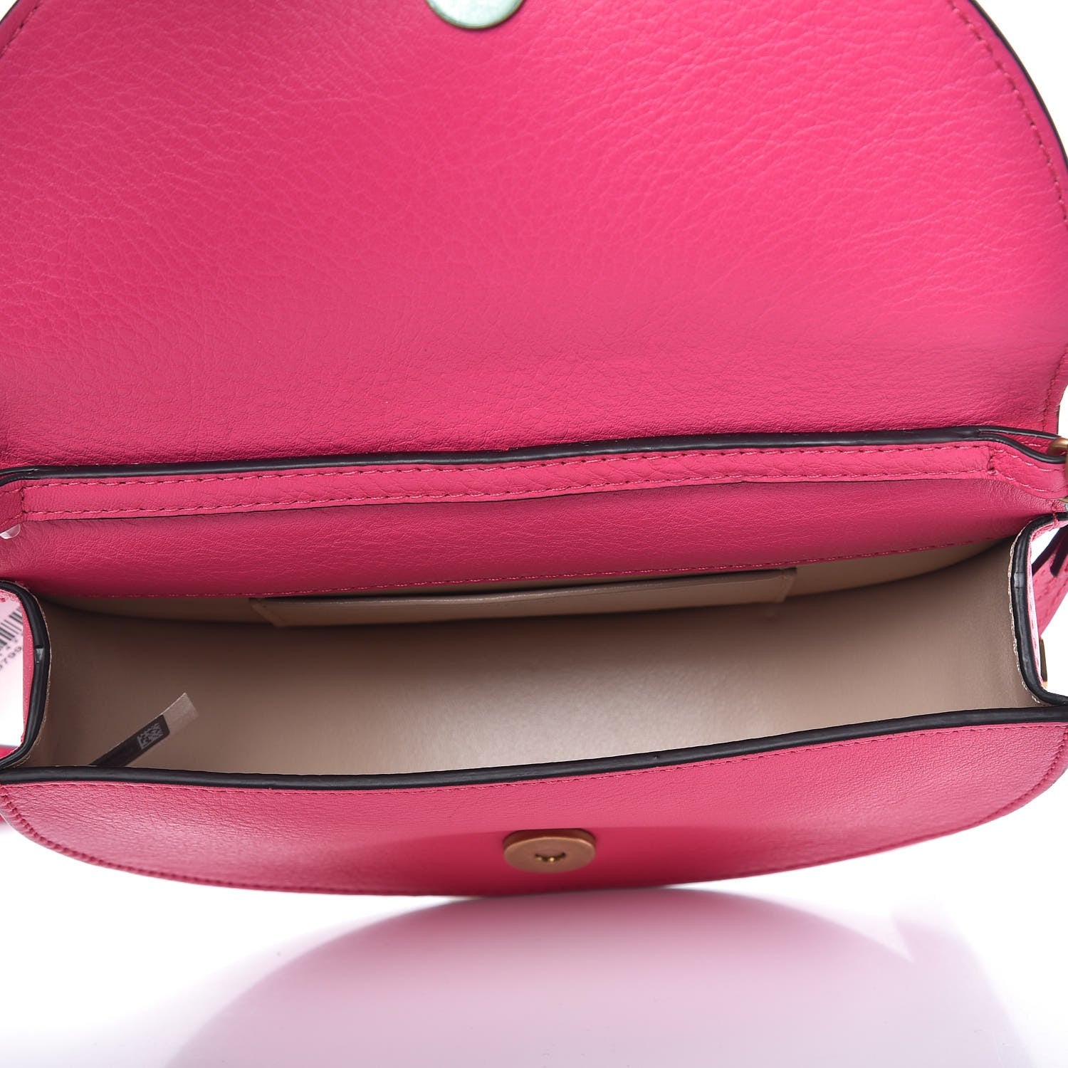 Chloe Calfskin Small Nile Bracelet Minaudiere Bag Fuchsia Rose 5 of 9