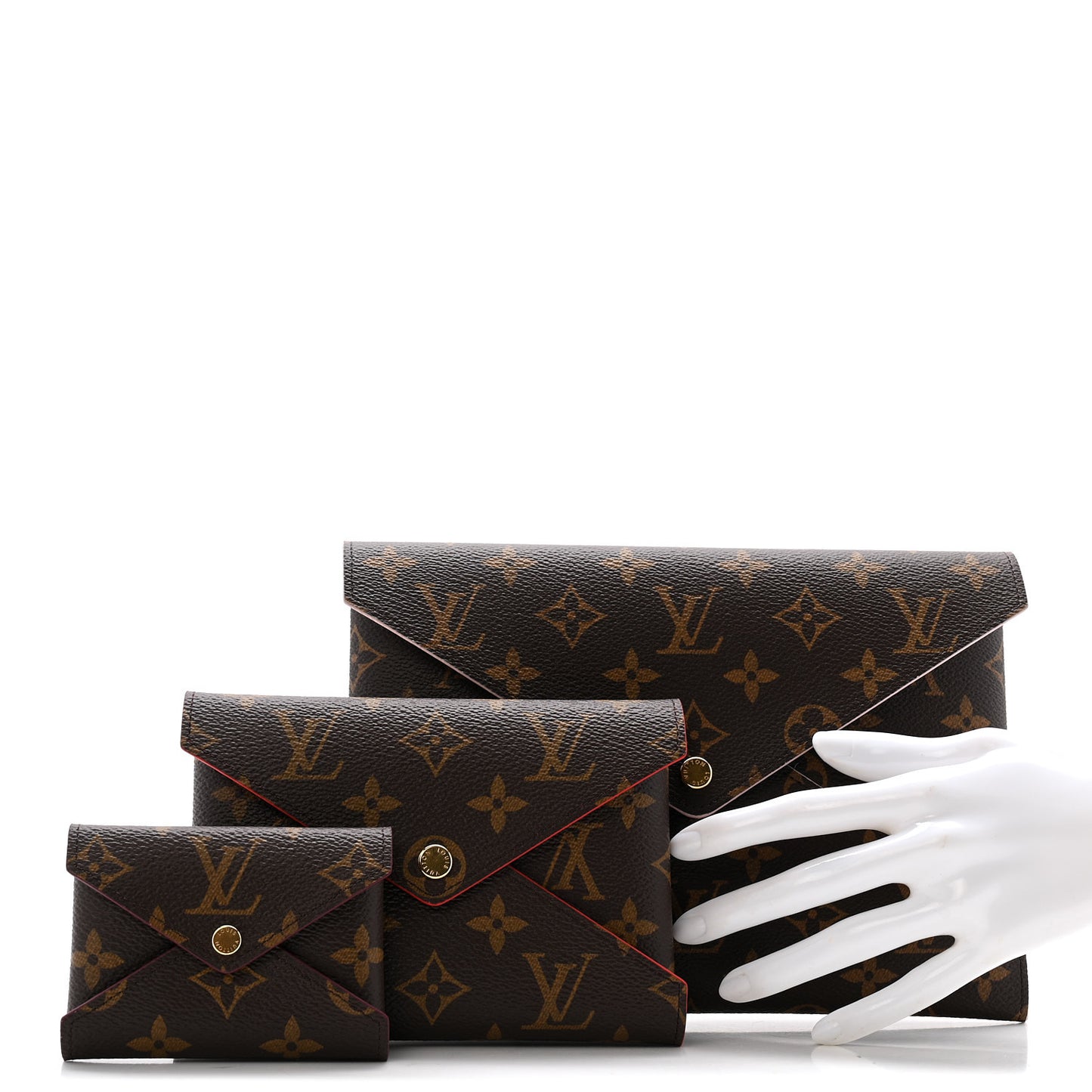 Monogram Kirigami Pochette Set