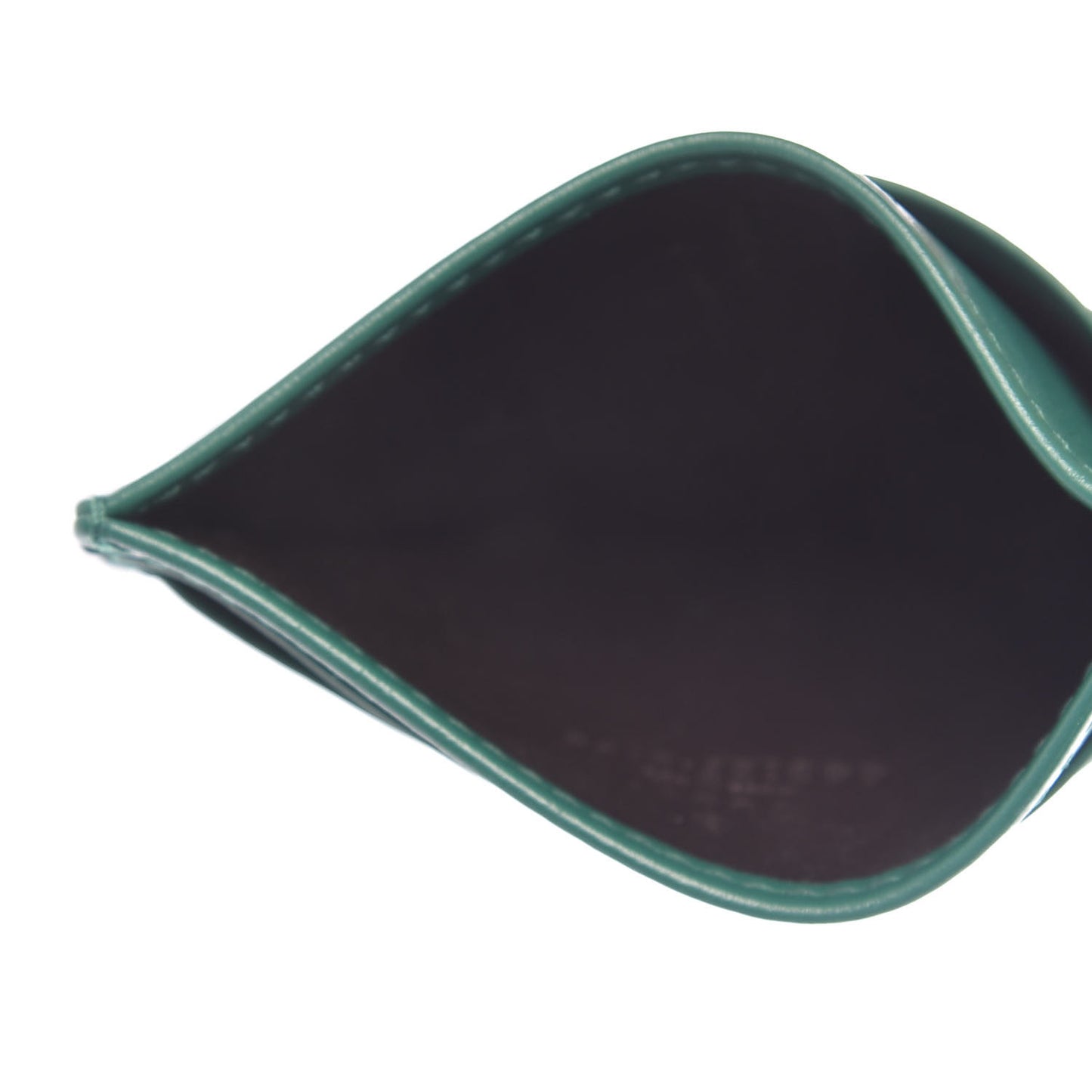 Calfskin Matelasse GG Marmont Card Holder Emerald Green