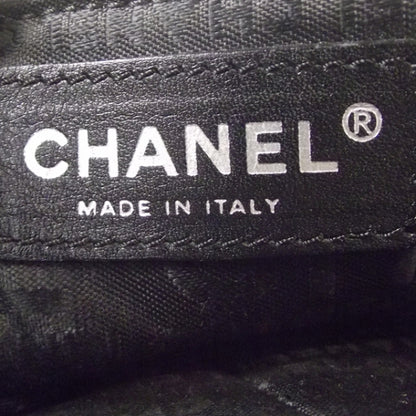 Chanel Velvet Quilted East West Flap Black 11 of 11