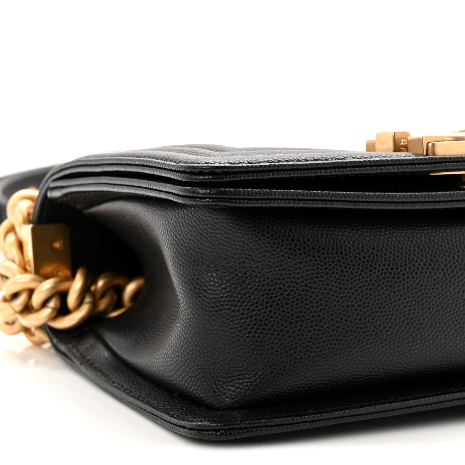 Chanel Caviar Quilted Small Boy Flap Black 9 of 11