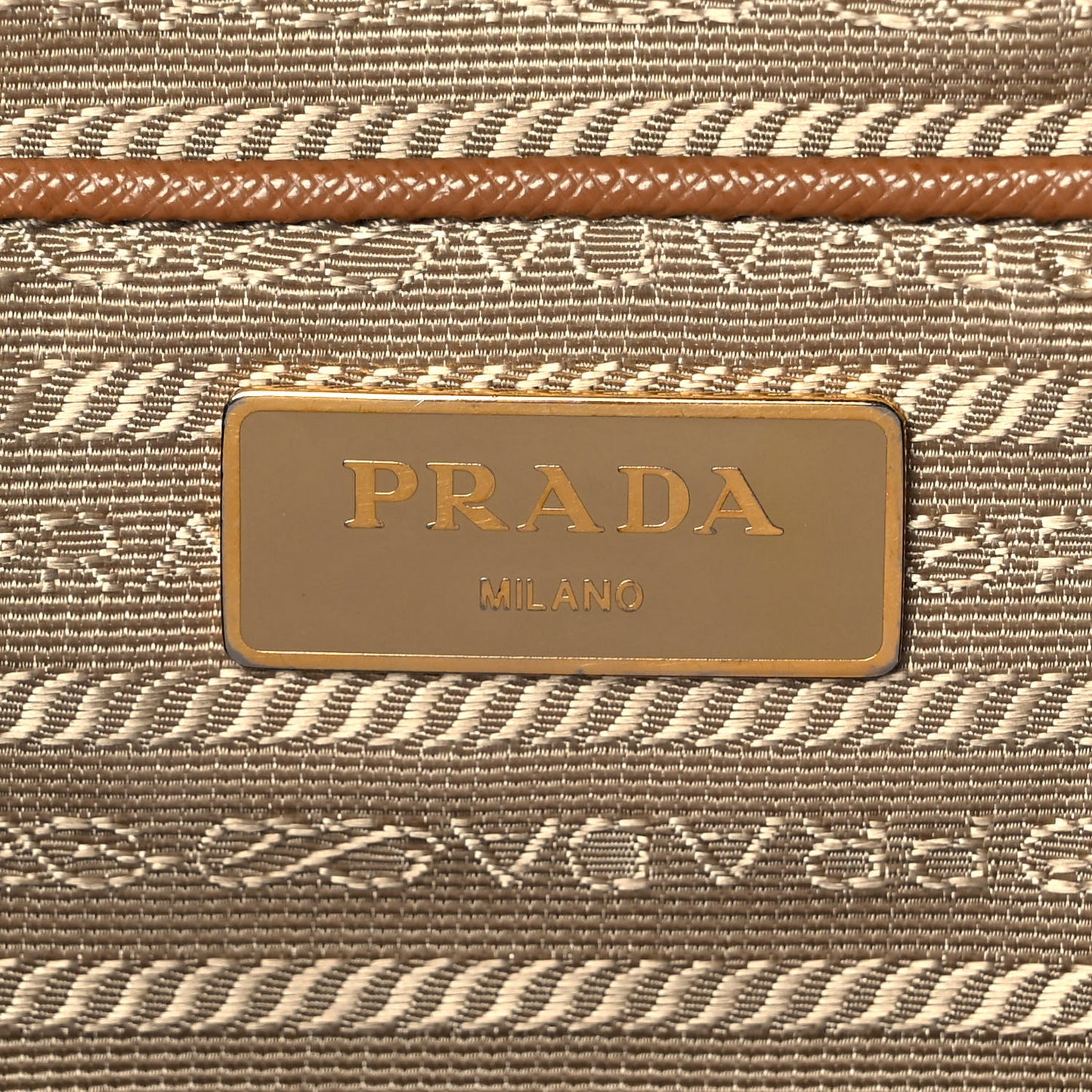 Saffiano Lux Large Tote Caramel