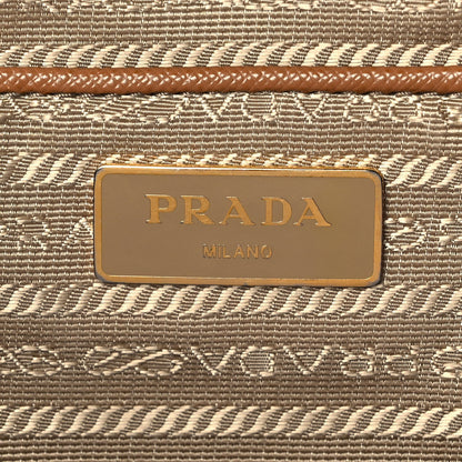 Prada Saffiano Lux Large Tote Caramel 5 of 9