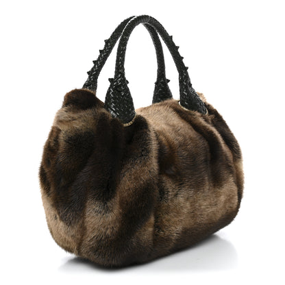 Fendi Snakeskin Mink Spy Green Multicolor 2 of 8