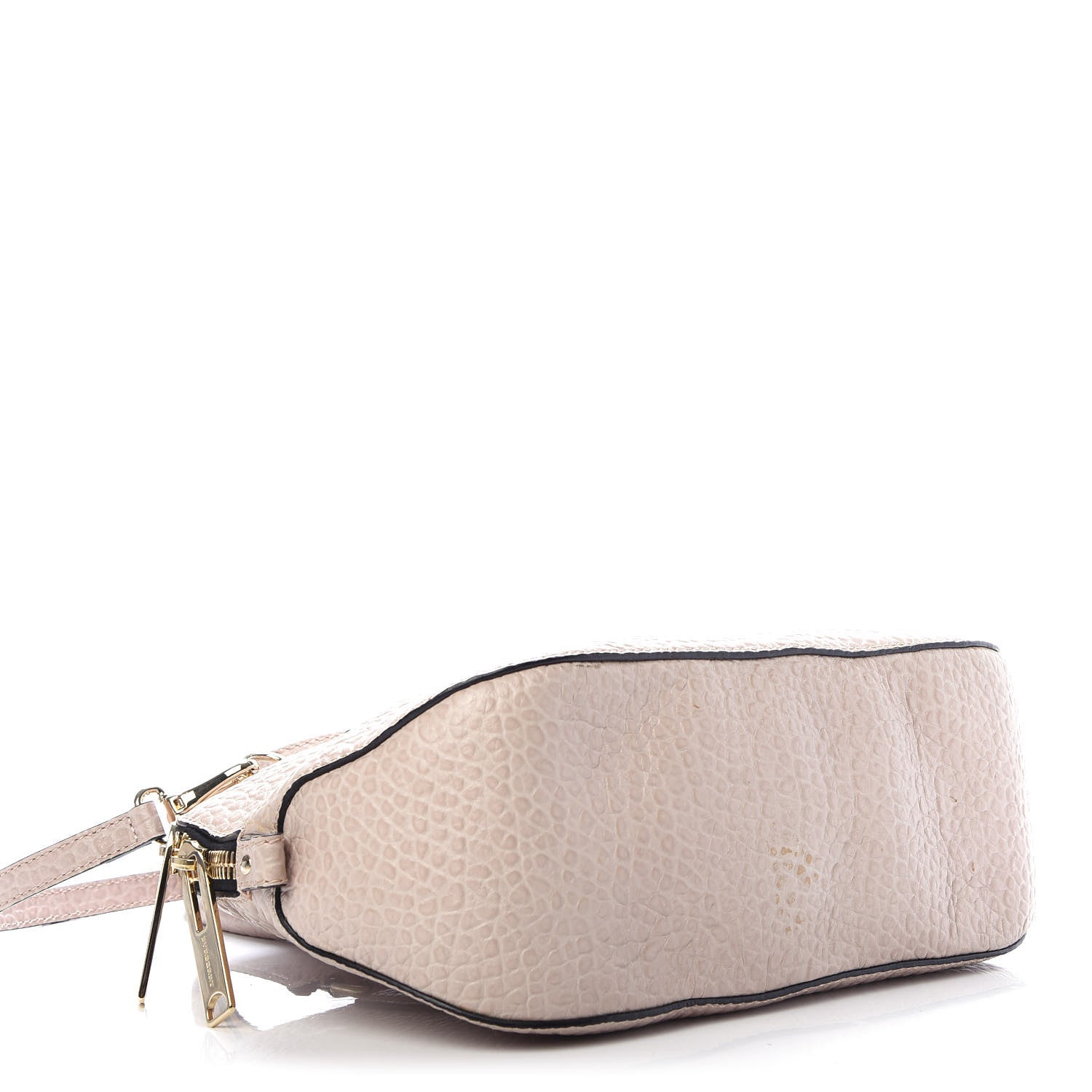 Burberry Heritage Grain Small Orchard Bowling Bag Beige 4 of 15