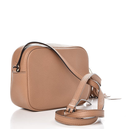 Gucci Pebbled Calfskin Small Soho Disco Bag Camelia 3 of 8