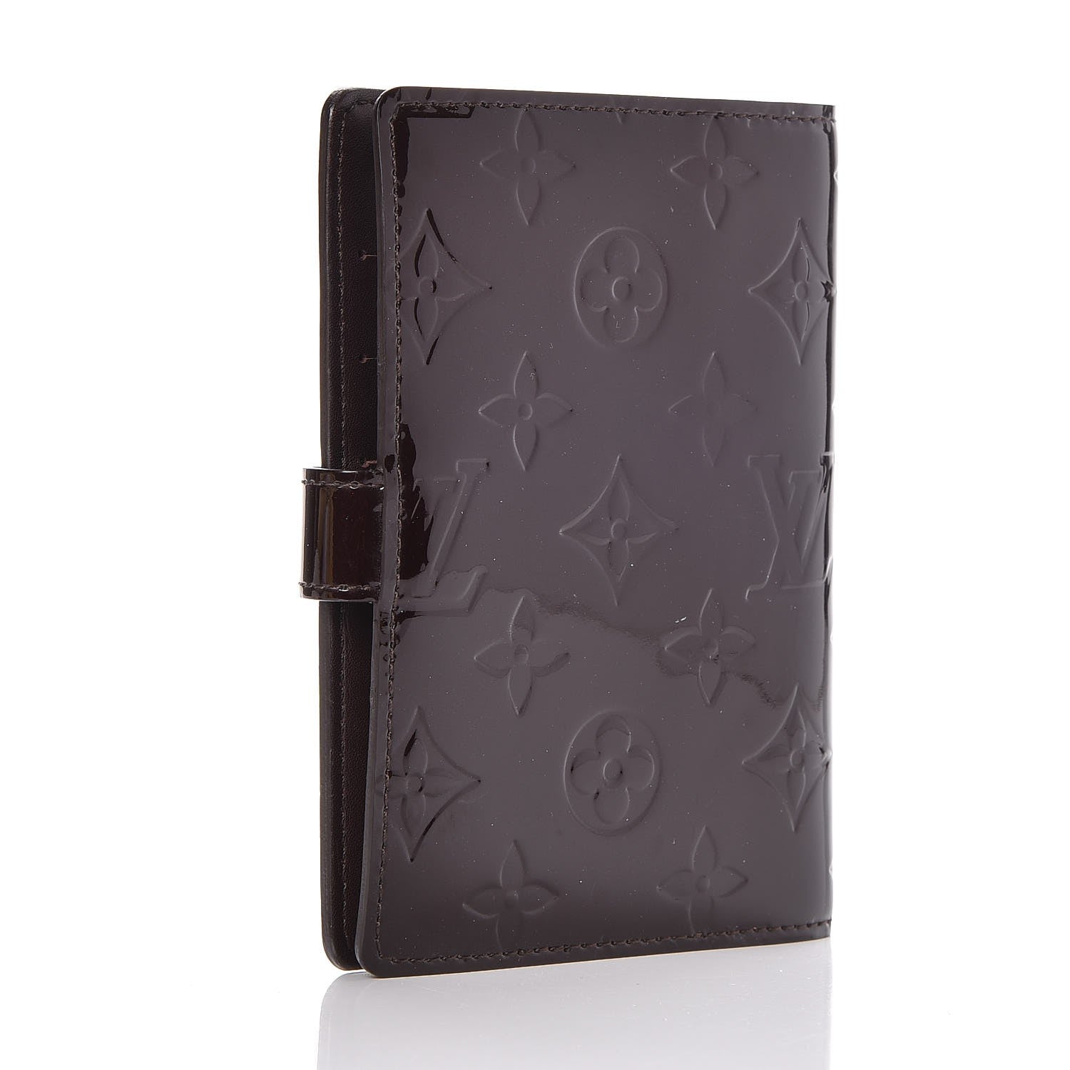Louis Vuitton Vernis Small Ring Agenda Cover Amarante 3 of 7