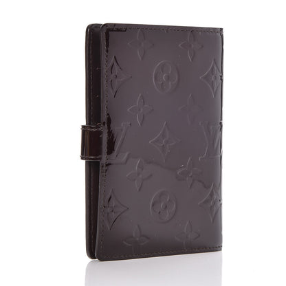 Louis Vuitton Vernis Small Ring Agenda Cover Amarante 3 of 7