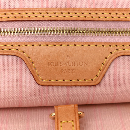 Louis Vuitton Damier Azur Neo Neverfull GM Rose Ballerine 7 of 12