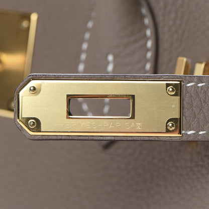 Hermes Togo Birkin 30 Etoupe 21 of 32
