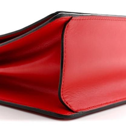 Loewe Calfskin Medium Barcelona Shoulder Bag Red 9 of 14