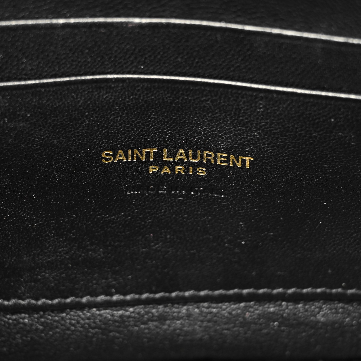 Grain De Poudre Matelasse Monogram Mini Lou Camera Bag Black